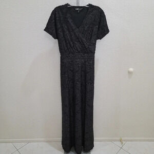 LuLaRoe Elegant Black 2019 Noelle Faux Wrap Dress